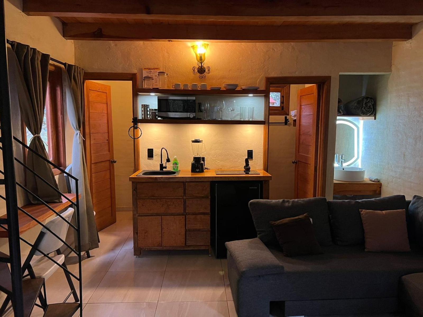 Cabanas San Mateo En Mazamitla Kültér fotó